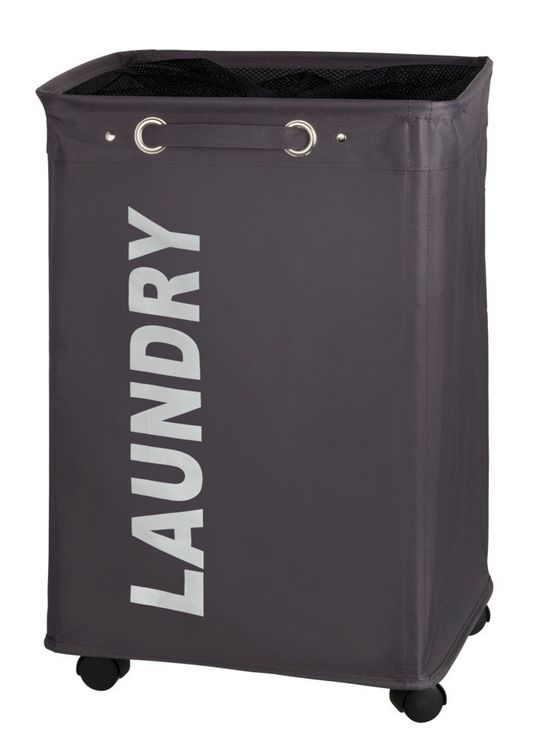 Produktbild: W&auml;schesammler Mod. Quadro Grau, Fassungsverm&ouml;gen: 79 Liter