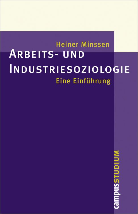 Produktbild: Arbeits- und Industriesoziologie
