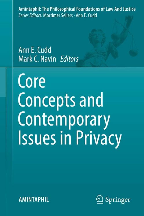 Produktbild: Core Concepts and Contemporary Issues in Privacy