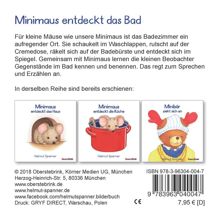 Produktbild: Minimaus entdeckt das Bad