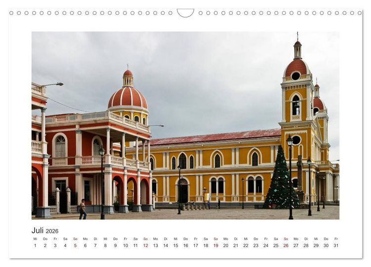Produktbild: Nicaragua - Land der Vulkane (Wandkalender 2026 DIN A3 quer), CALVENDO Monatskalender