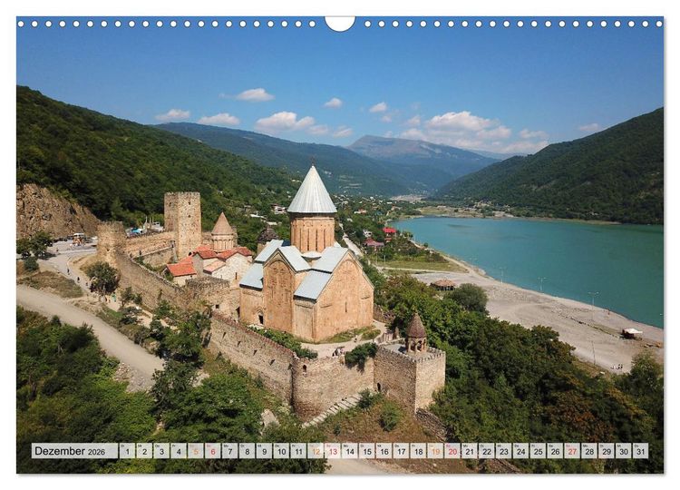Produktbild: Sehnsucht Georgien (Wandkalender 2026 DIN A3 quer), CALVENDO Monatskalender