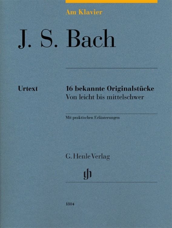 Produktbild: Johann Sebastian Bach - Am Klavier - 16 bekannte Originalstücke