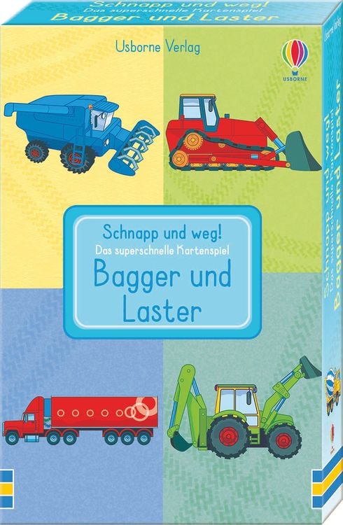 Produktbild: Schnapp und weg! Das superschnelle Kartenspiel: Bagger und Laster