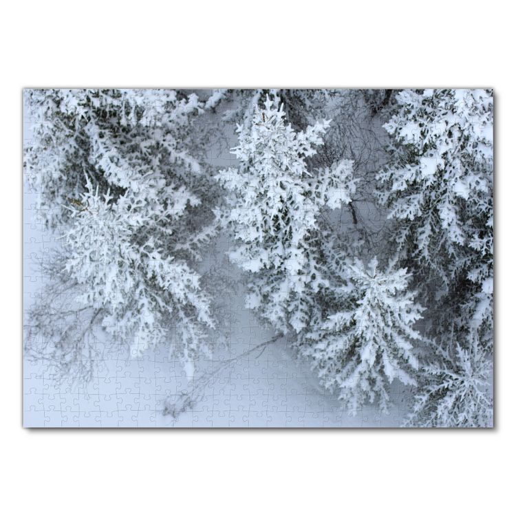 Produktbild: Lais Puzzle Tannen im Schnee 500 Teile