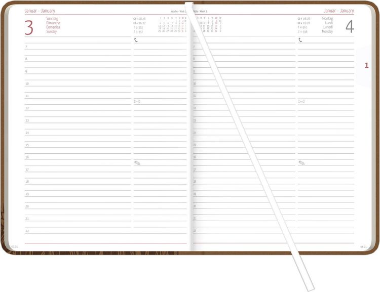 Produktbild: Buchkalender Malt 2027