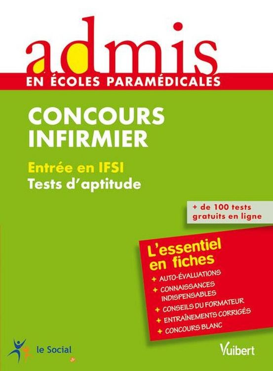 Produktbild: Concours infirmier tests aptitude