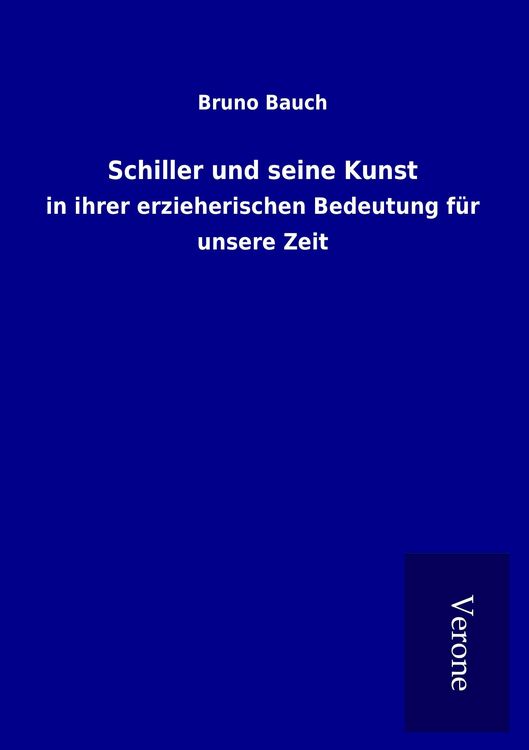 Produktbild: Schiller und seine Kunst