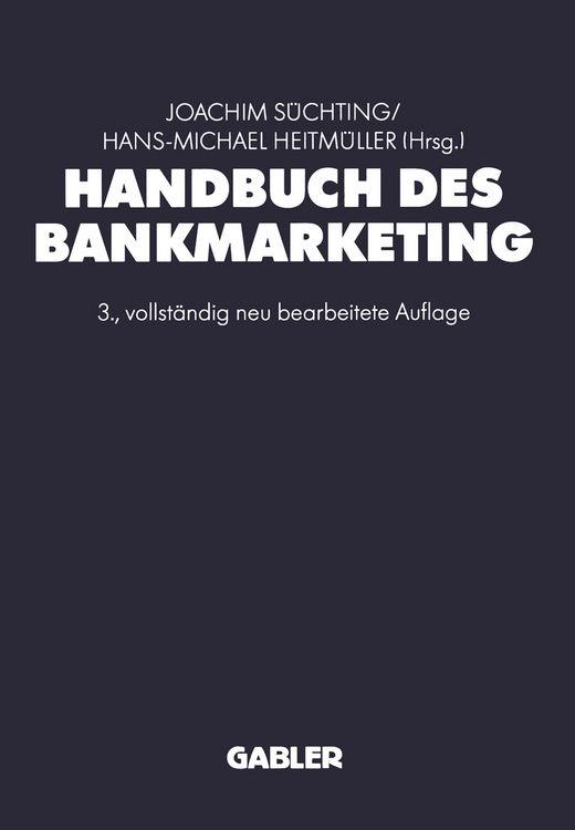 Produktbild: Handbuch des Bankmarketing