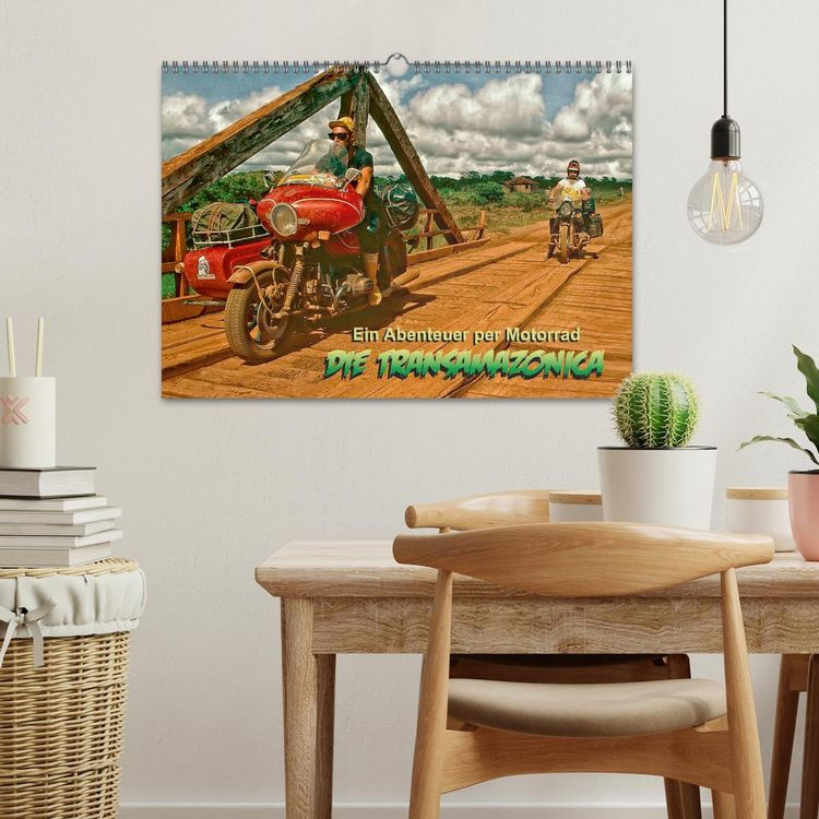 Produktbild: Ein Abenteuer per Motorrad - DIE TRANSAMAZONICA (Wandkalender 2026 DIN A3 quer), CALVENDO Monatskalender