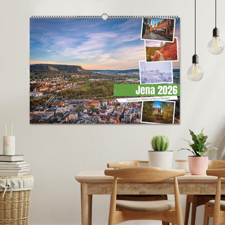 Produktbild: Jena - Faszination in Bildern (Wandkalender 2026 DIN A2 quer), CALVENDO Monatskalender