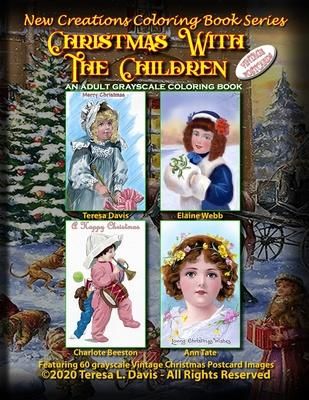 Produktbild: New Creations Coloring Book Series: Christmas With The Children Vintage Postcards