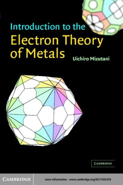 Produktbild: Introduction to the Electron Theory of Metals