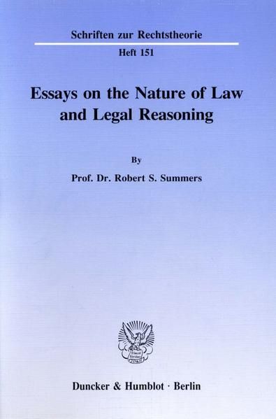 Produktbild: Essays on the Nature of Law and Legal Reasoning.