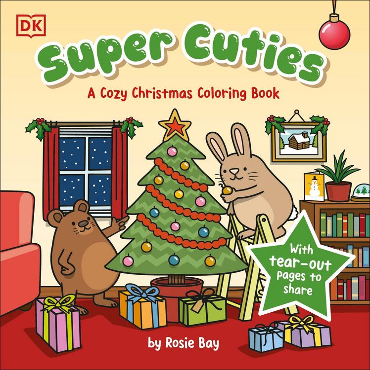 Produktbild: Super Cuties: A Cozy Christmas Coloring Book