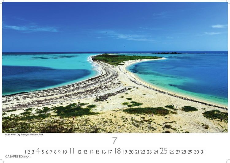 Produktbild: Florida Kalender 2027 &ndash; Wandkalender | Fotokalender Nordamerika 35x50cm Traumhafte Landschaften & K&uuml;stenst&auml;dte voller Lebensfreude, perfekt als Geschenkidee