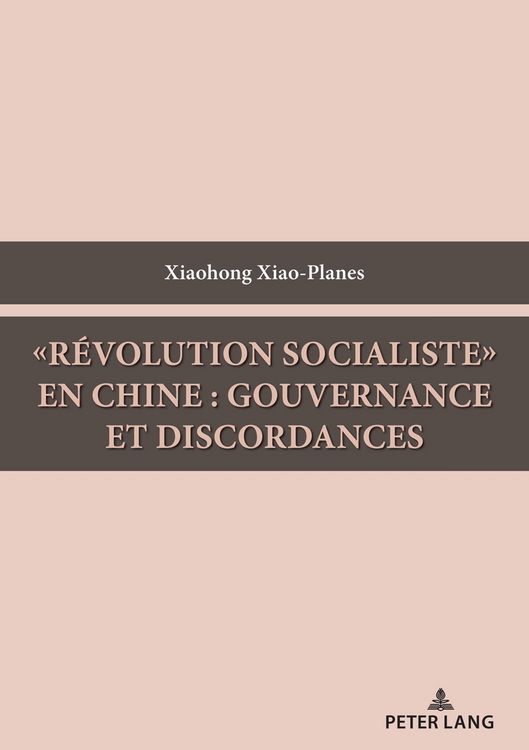 Produktbild: &laquo;R&eacute;volution socialiste&raquo; en Chine : gouvernance et discordances