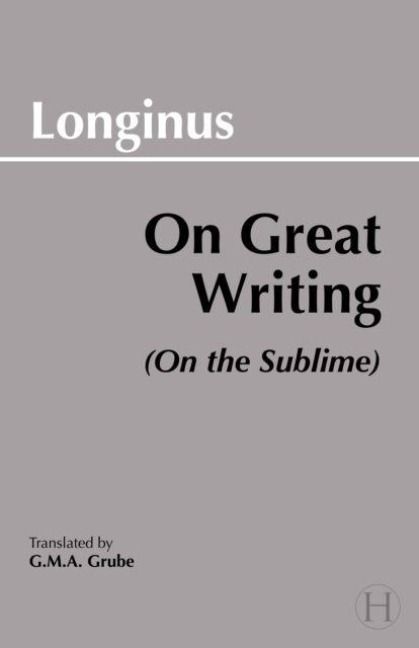 Produktbild: On Great Writing (On the Sublime)