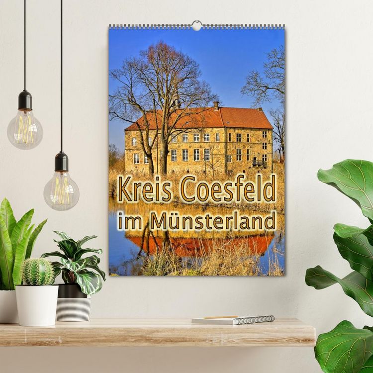 Produktbild: Kreis Coesfeld im M&uuml;nsterland (Wandkalender 2026 DIN A2 hoch), CALVENDO Monatskalender