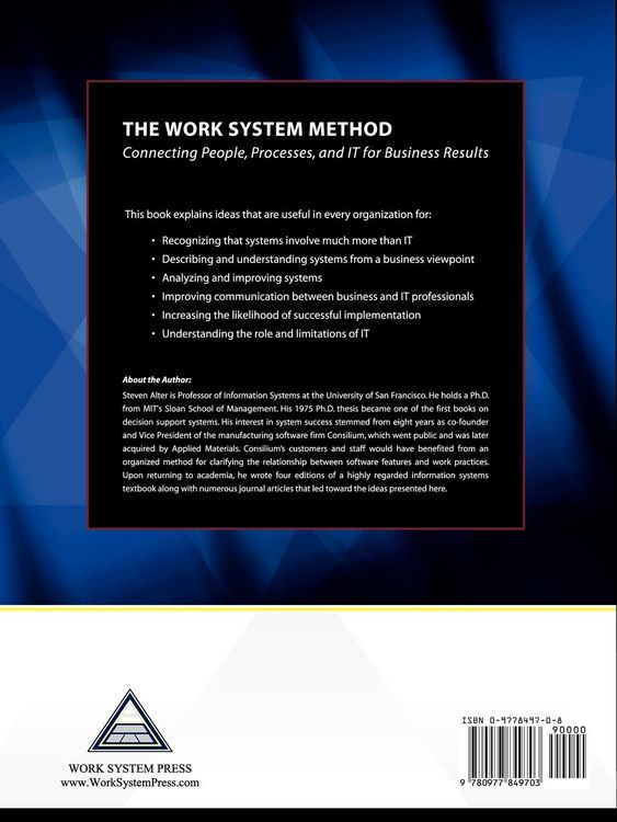 Produktbild: The Work System Method