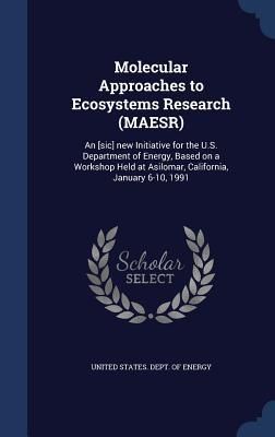Produktbild: Molecular Approaches to Ecosystems Research (MAESR)