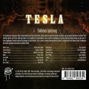 Produktbild: Tesla - T&ouml;dliches Spielzeug,1 Audio-CD