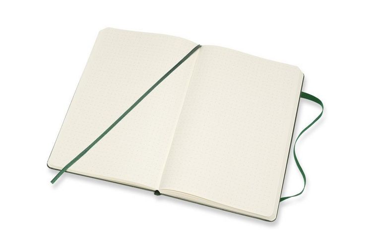 Produktbild: Moleskine Notizbuch Large/A5, Punktraster, Myrtengr&uuml;n