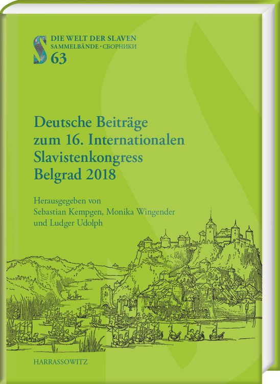 Produktbild: Deutsche Beiträge zum 16. Internationalen Slavistenkongress Belgrad 2018