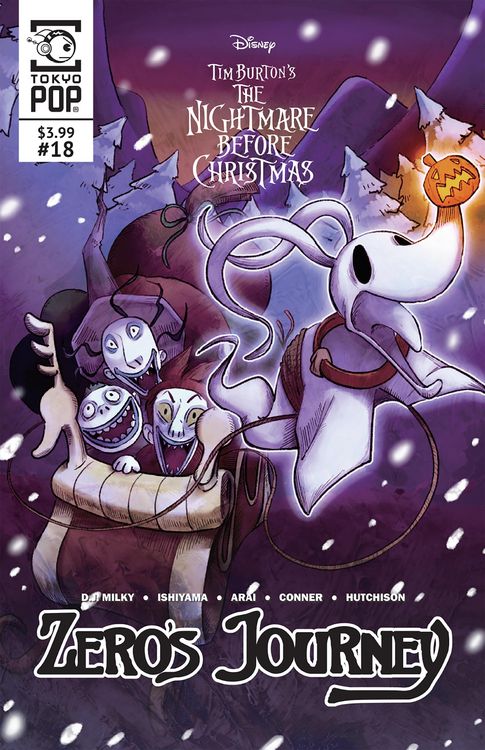 Produktbild: Disney Manga: Tim Burton's The Nightmare Before Christmas - Zero's Journey, Issue #18
