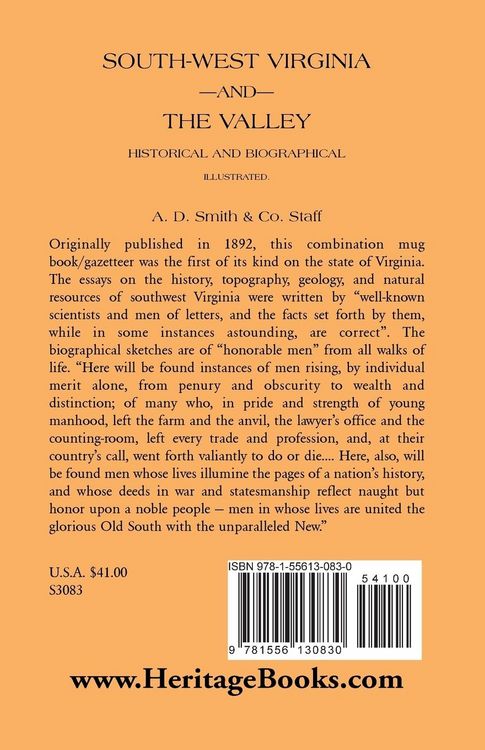 Produktbild: Southwest Virginia and the Valley