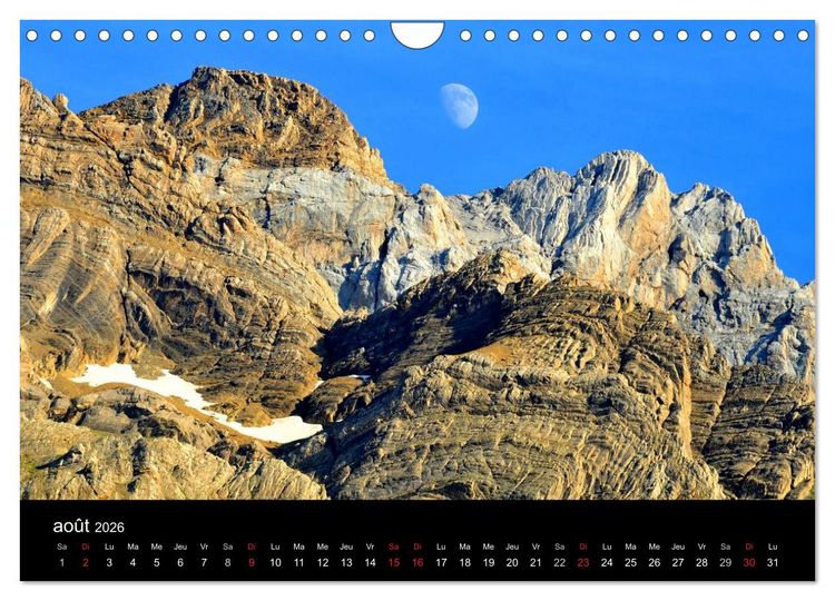 Produktbild: Couleurs Pyr&eacute;n&eacute;es (Calendrier mural 2026 DIN A4 vertical), CALVENDO calendrier mensuel