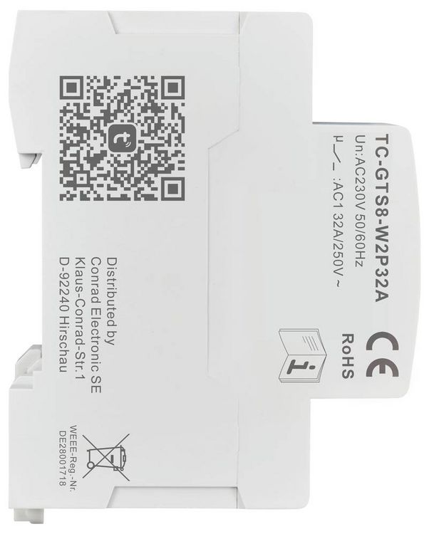 TRU COMPONENTS Schütz 230V 32A - 3 Schließer 15kW Für DIN-Schiene