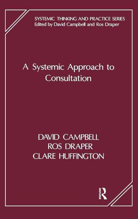 Produktbild: A Systemic Approach to Consultation