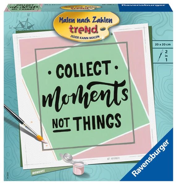 Produktbild: Ravensburger Malen nach Zahlen 20166 &ndash; Moments&ndash; ab 12 Jahren