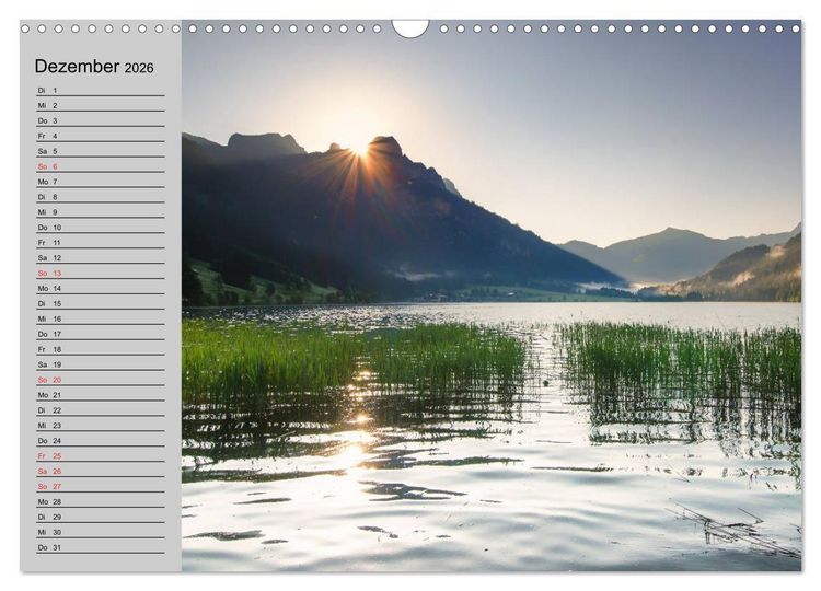 Produktbild: Tannheimer Tal (Wandkalender 2026 DIN A3 quer), CALVENDO Monatskalender