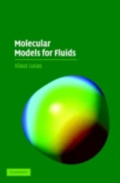Produktbild: Molecular Models for Fluids