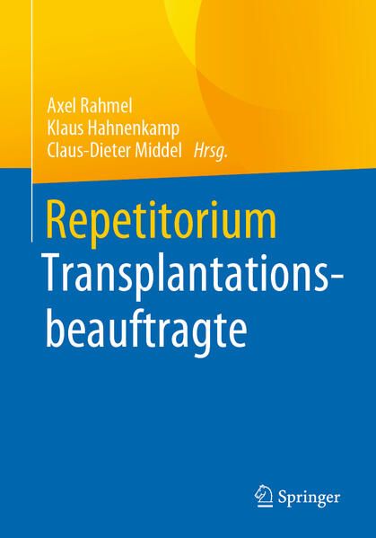 Produktbild: Repetitorium Transplantationsbeauftragte