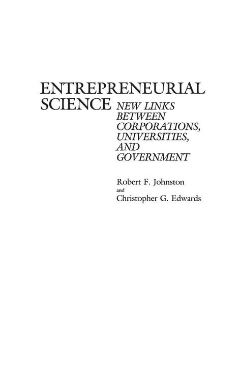 Produktbild: Entrepreneurial Science