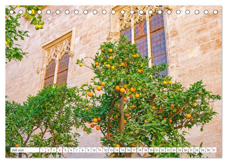 Produktbild: Valencia - Stadt mit besonderem Zauber (Tischkalender 2026 DIN A5 quer), CALVENDO Monatskalender