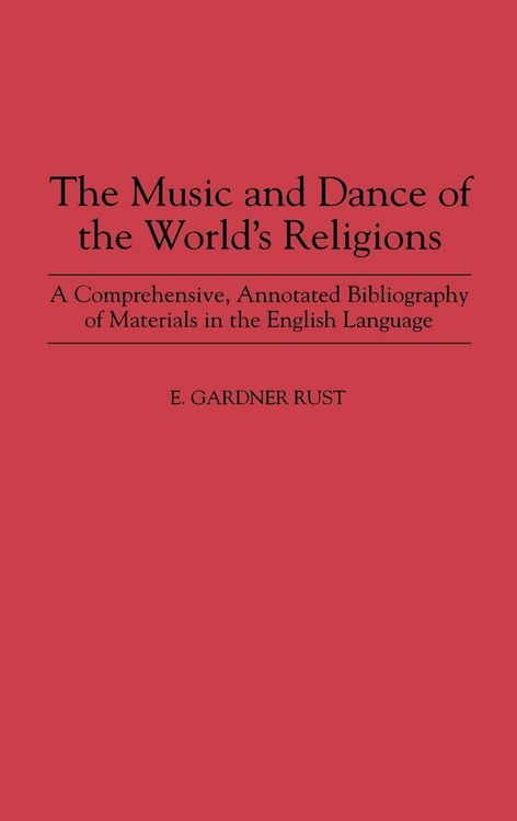 Produktbild: The Music and Dance of the World's Religions