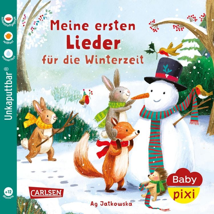 Produktbild: Baby Pixi (unkaputtbar) 180: Meine ersten Lieder f&uuml;r die Winterzeit
