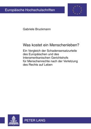 Produktbild: Was kostet ein Menschenleben?
