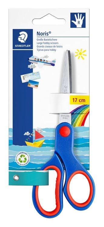 Produktbild: STAEDTLER Schere Noris Bastelschere, 17cm Scherblatt