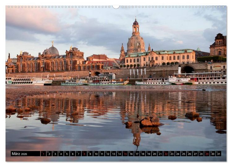 Produktbild: Deutschlands Hauptst&auml;dte (Wandkalender 2026 DIN A2 quer), CALVENDO Monatskalender