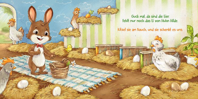 Produktbild: Die Osterhasenwerkstatt (Pappbilderbuch)