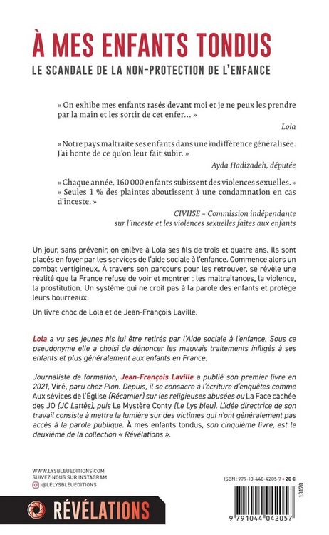 Produktbild: A mes enfants tondus