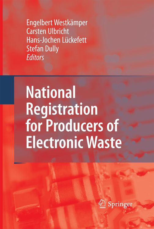 Produktbild: National Registration for Producers of Electronic Waste