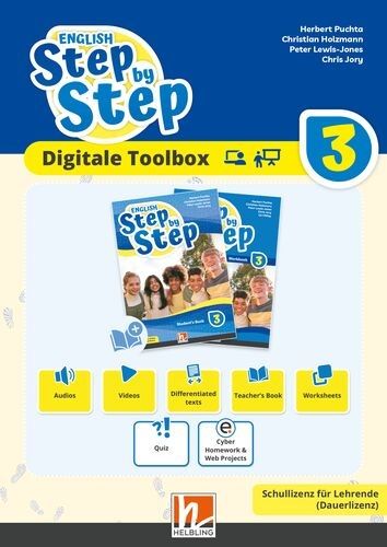 Produktbild: ENGLISH Step by Step 3 (Lehrplan 2023) | Digitale Toolbox SL