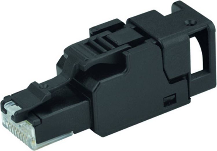 Produktbild: Teleg&auml;rtner 100023052 ungeschirmter feldkonfektionierbarer RJ45-Steckverbinder UFP8 T568B Cat.6A(IEC), AWG24/1-AWG23/1