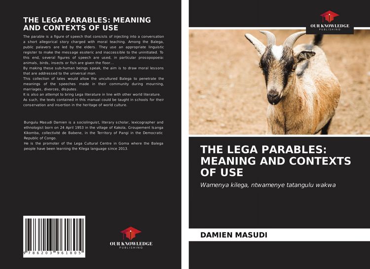 Produktbild: The Lega Parables: Meaning and Contexts Of Use